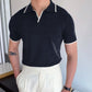 Old Money Polo – Effortless Luxury, V-Neck Finish