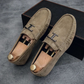Men's Fashion Slip-On Loafers - Soft Sole Comfort