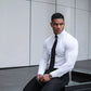 White Ellister Fit Long Sleeve