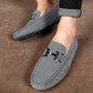 Men's Classic Suede Loafers - Breathable & Stylish