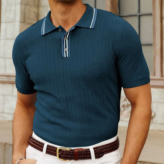 Ellister Heritage Knitted Polo – Refined