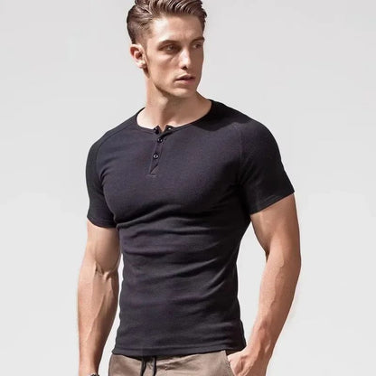 Smart. Sleek. Timeless. The Essential Black Slim Fit Polo Shirt