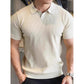 London Classic Knit Polo – Men’s Slim Fit Short Sleeve Shirt