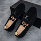 Men's Fashion Slip-On Loafers - Soft Sole Comfort