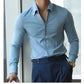 Elite Vesta Men’s Slim Fit Luxury Broadcloth Shirt – Wrinkle-Free, Four Seasons Wear