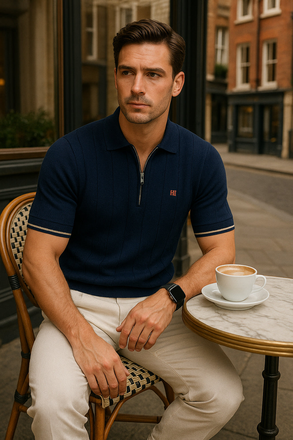 Savile Polo Shirt – Luxury Old Money Style Men’s Fashion from London