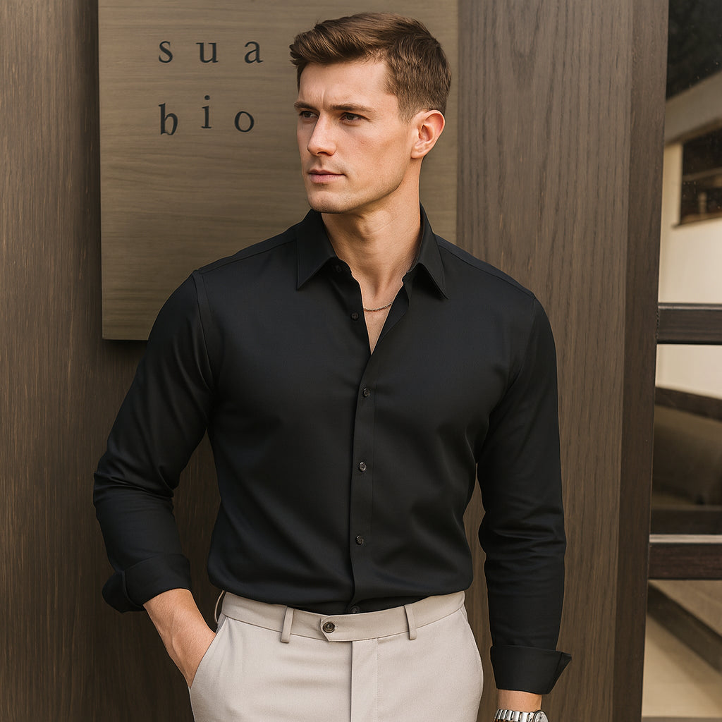Alexander's Premium Timeless White Dress Shirt by Ellister