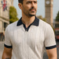 Ellister Kensington Contrast V-Neck Polo