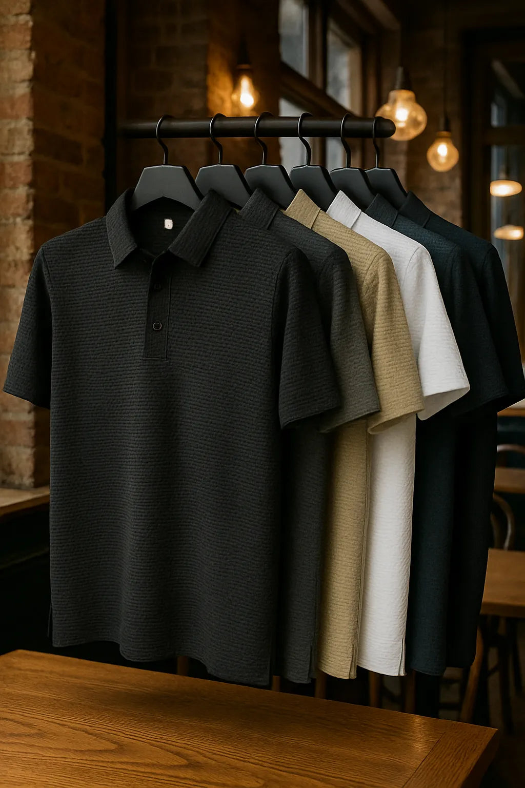 The Horizon Polo Men’s Business-Casual Polo Shirt,