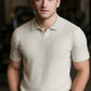 London Classic Knit Polo – Men’s Slim Fit Short Sleeve Shirt