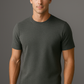 Men’s Luxury Textured T-Shirt – Timeless Old Money Elegance in Casual Fashion