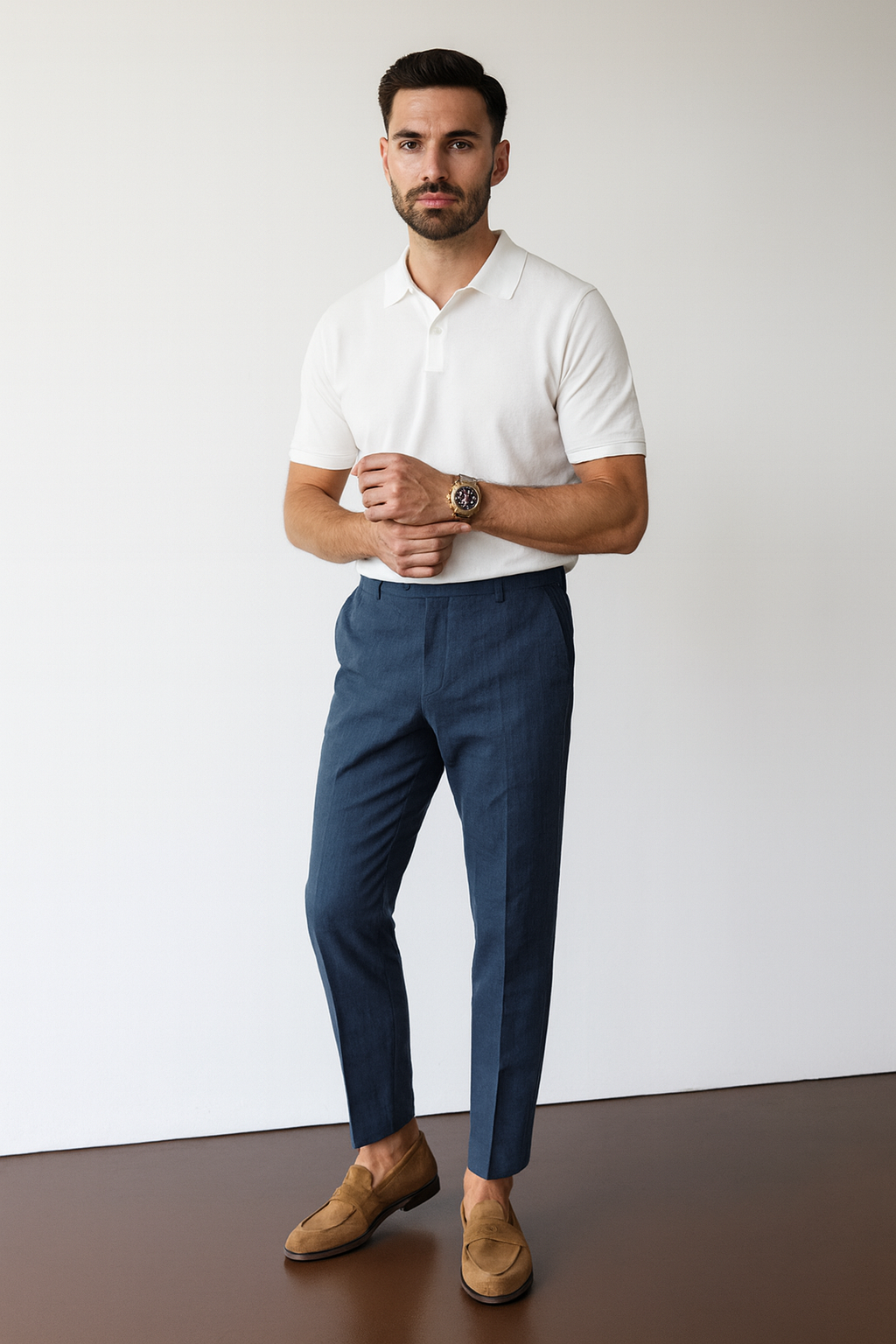 Riviera Old Money Linen Trousers – Lightweight Summer Elegance