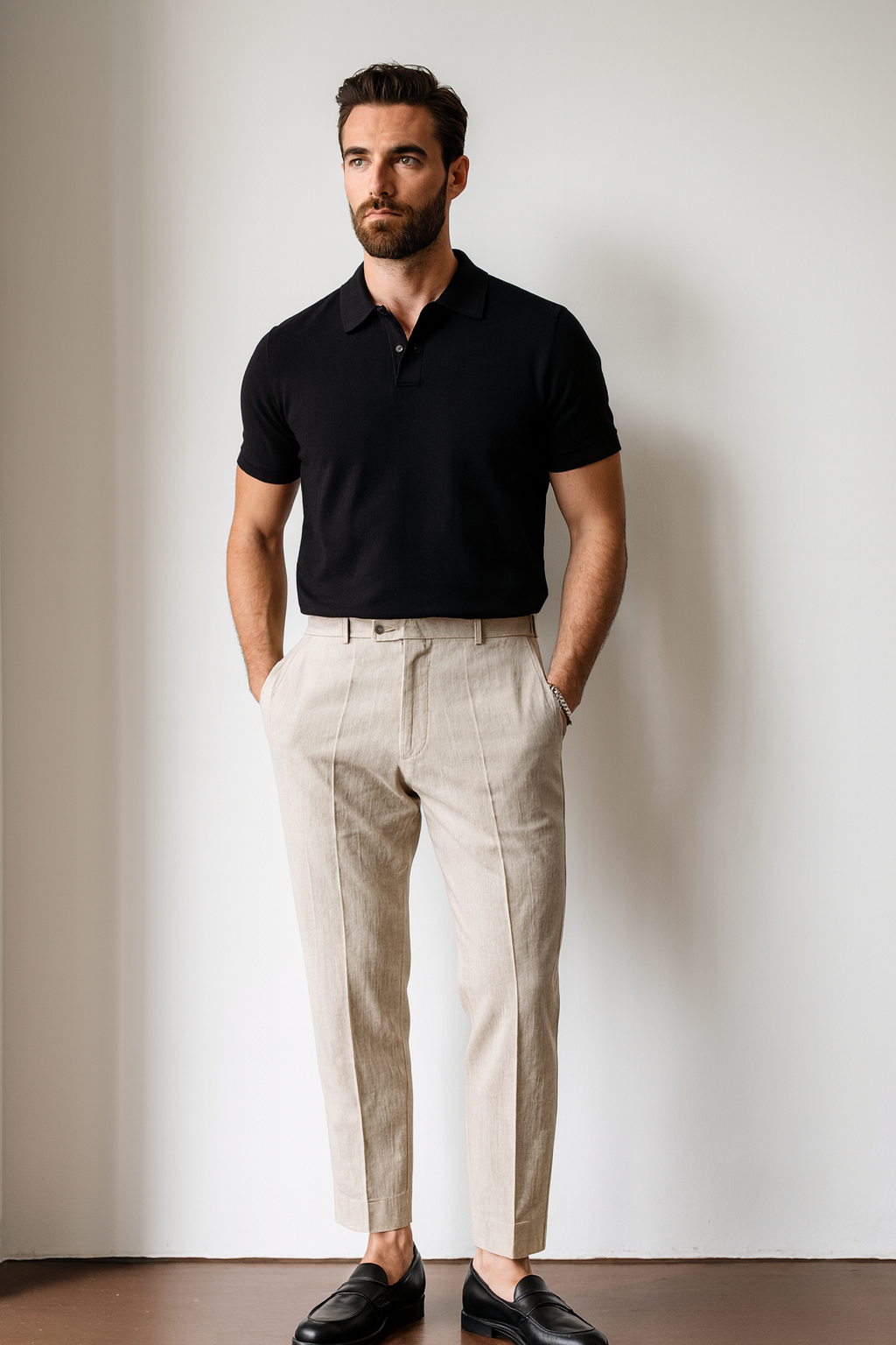 Riviera Old Money Linen Trousers – Lightweight Summer Elegance