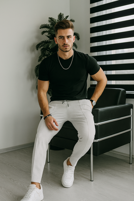 Cambridge Check Trousers – Effortless Refinement