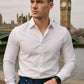 Elite Vesta Men’s Slim Fit Luxury Broadcloth Shirt – Wrinkle-Free, Four Seasons Wear