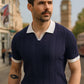 Ellister Kensington Contrast V-Neck Polo