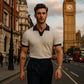 Ellister Kensington Contrast V-Neck Polo