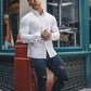 White Ellister Fit Long Sleeve