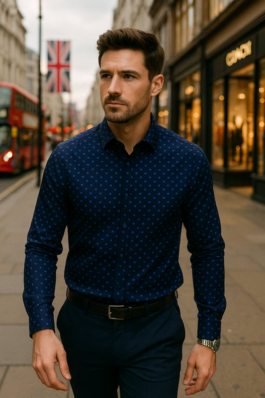 Regal Weave Printed Shirt