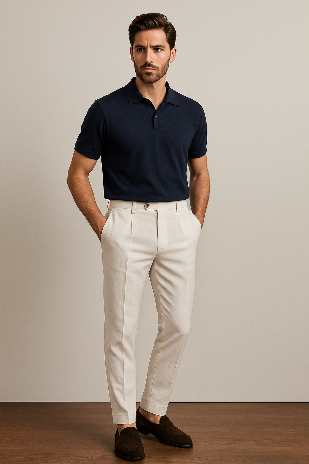 Riviera Old Money Linen Trousers – Lightweight Summer Elegance