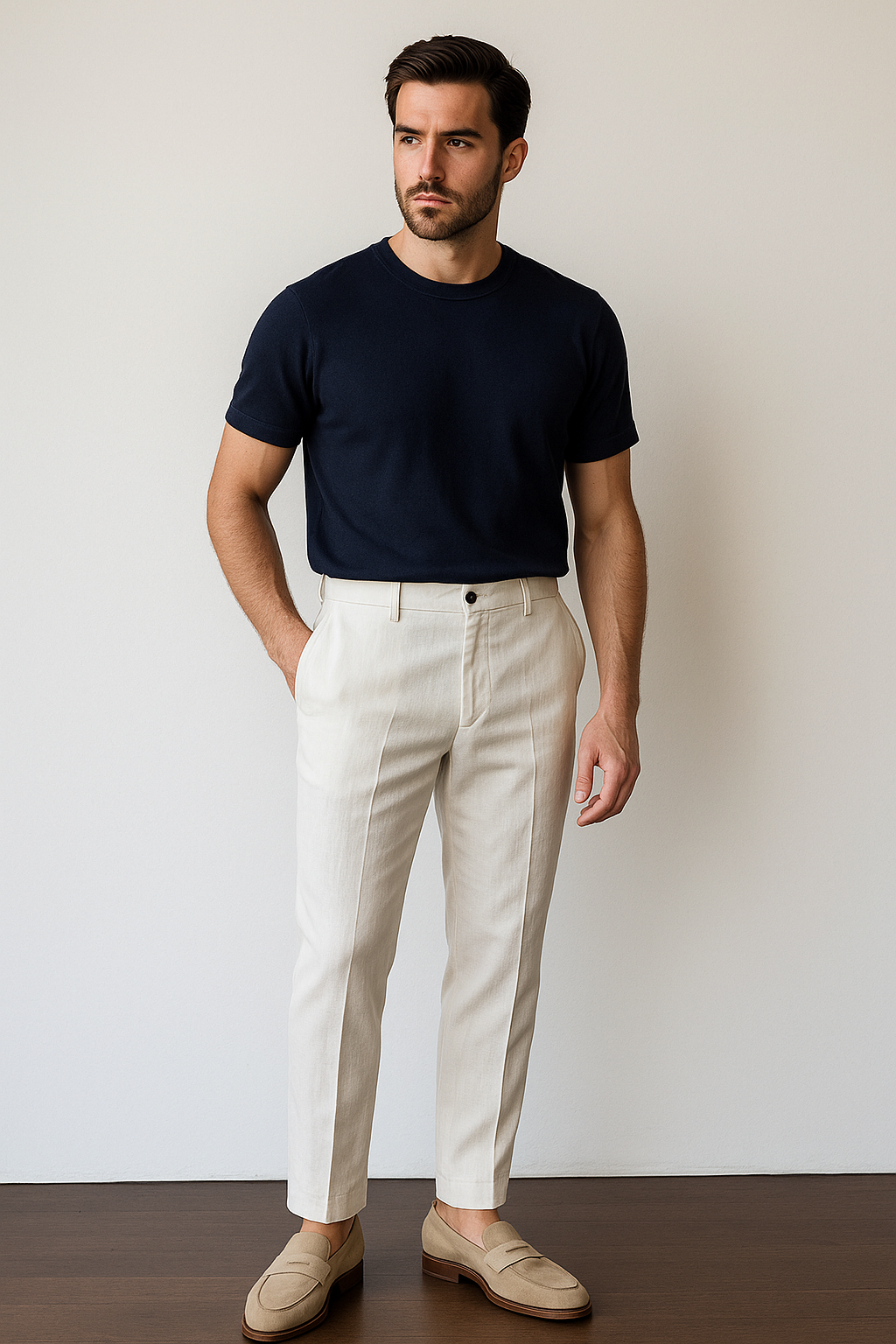 Riviera Old Money Linen Trousers – Lightweight Summer Elegance