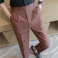 Naples Linen-Cotton Men's Breathable Suit Pants