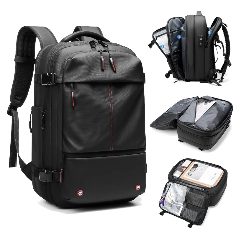 Ultimate  SlimFit Tech-Guard™ Laptop Backpack with Compression Function