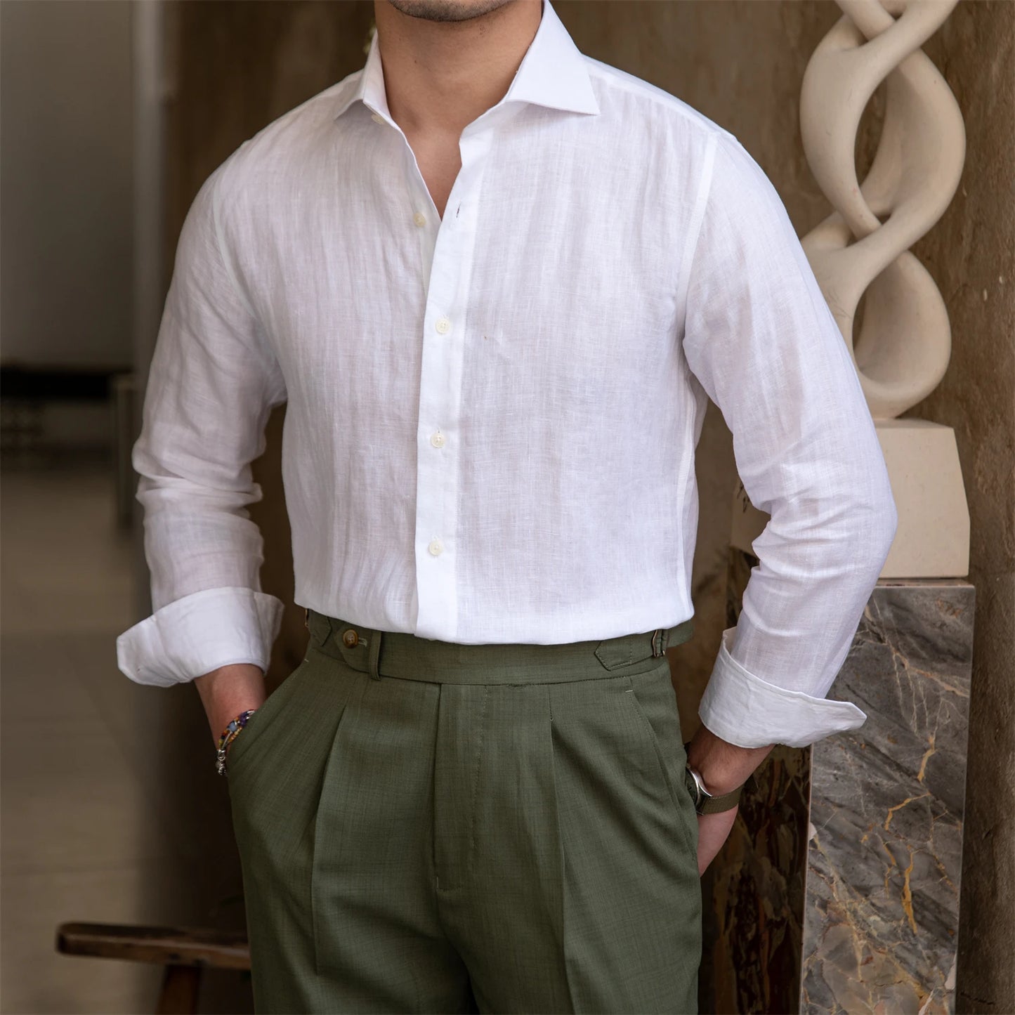 Rowchester  Linen Shirt