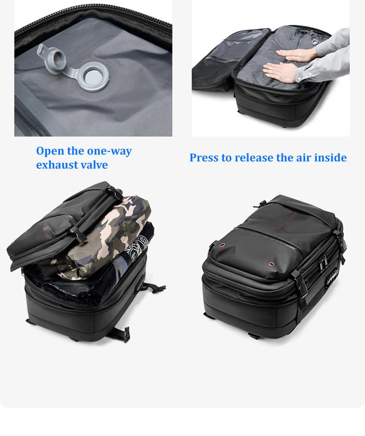 Ultimate  SlimFit Tech-Guard™ Laptop Backpack with Compression Function