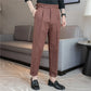 Naples Linen-Cotton Men's Breathable Suit Pants