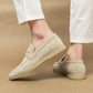 Luxury Brand Slip-On Shoes Low Heel  Nubuc Loafers Suede Leather Comfortable Soft Sole Mens Classic Retro Moccasins Casual Shoes