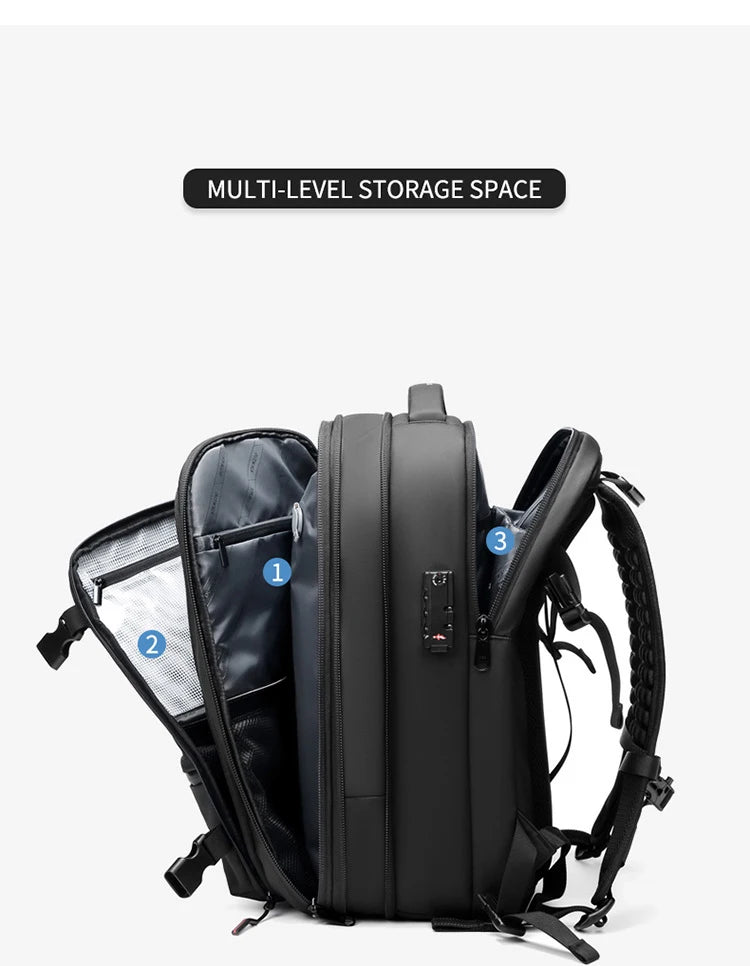Ultimate  SlimFit Tech-Guard™ Laptop Backpack with Compression Function