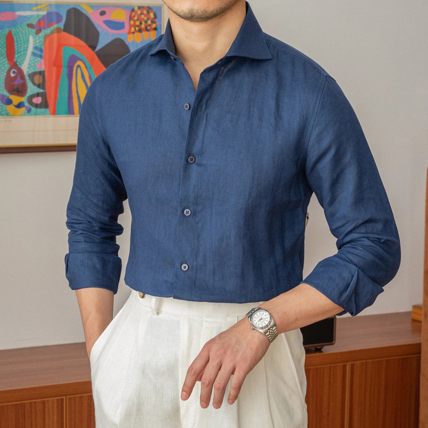 Rowchester  Linen Shirt