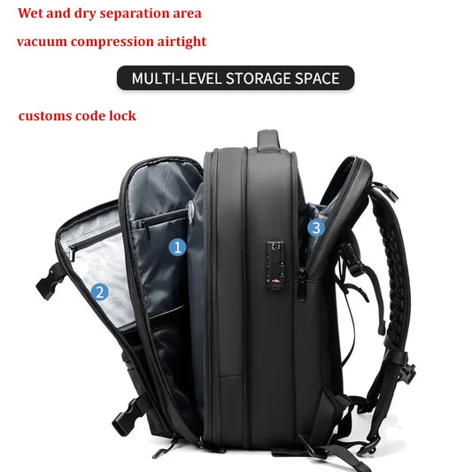 Ultimate  SlimFit Tech-Guard™ Laptop Backpack with Compression Function