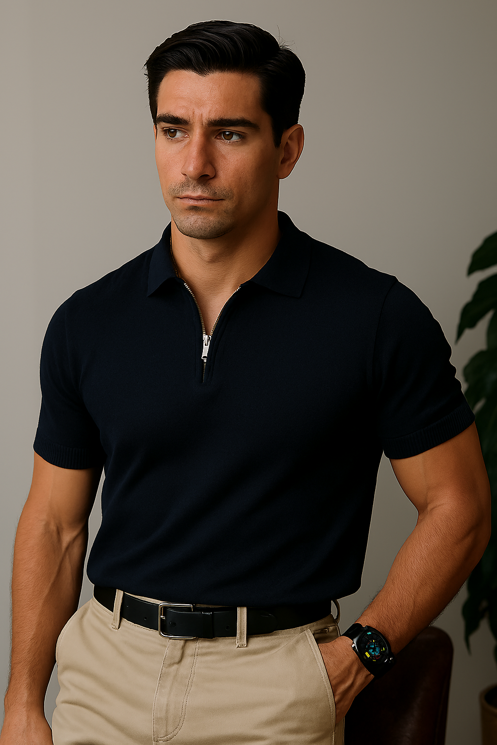 Savile Cotton Polo – Effortless Grace, Refined Comfort