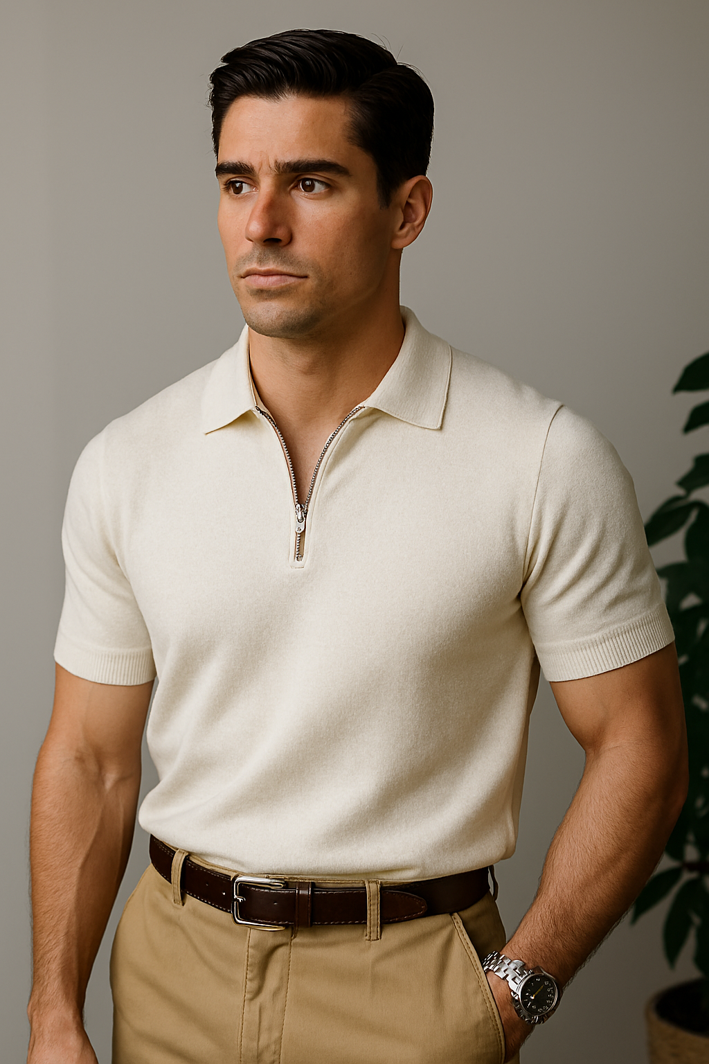 Savile Cotton Polo – Effortless Grace, Refined Comfort