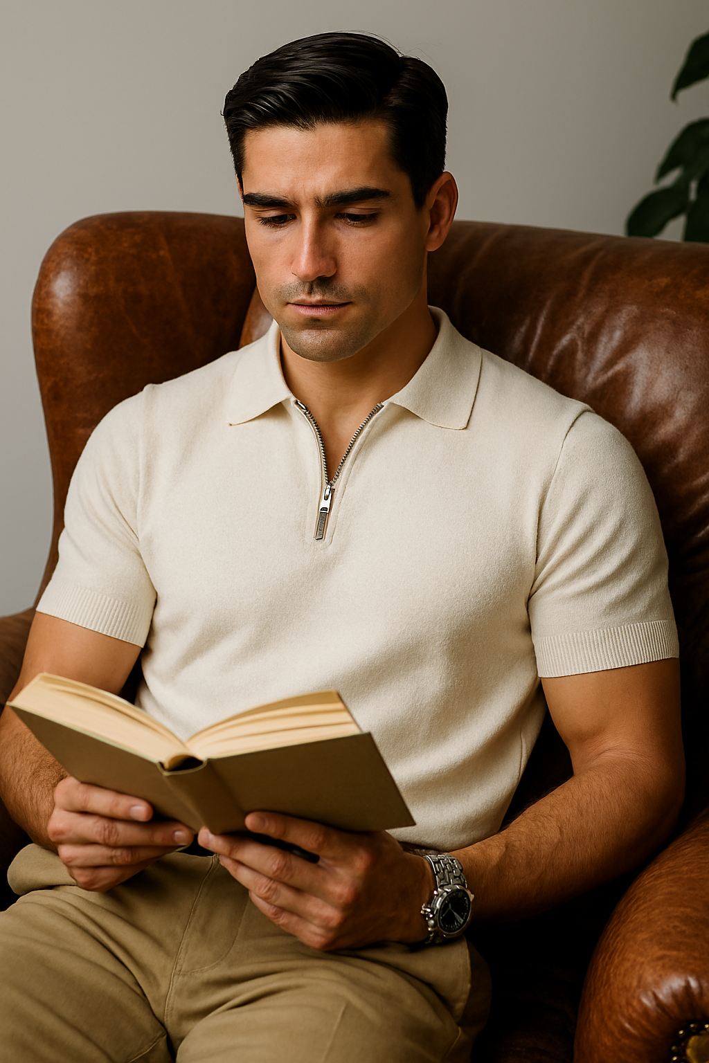 Savile Cotton Polo – Effortless Grace, Refined Comfort