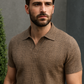 Belgravia Knit Polo – Refined Texture, Timeless Ease