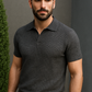Belgravia Knit Polo – Refined Texture, Timeless Ease