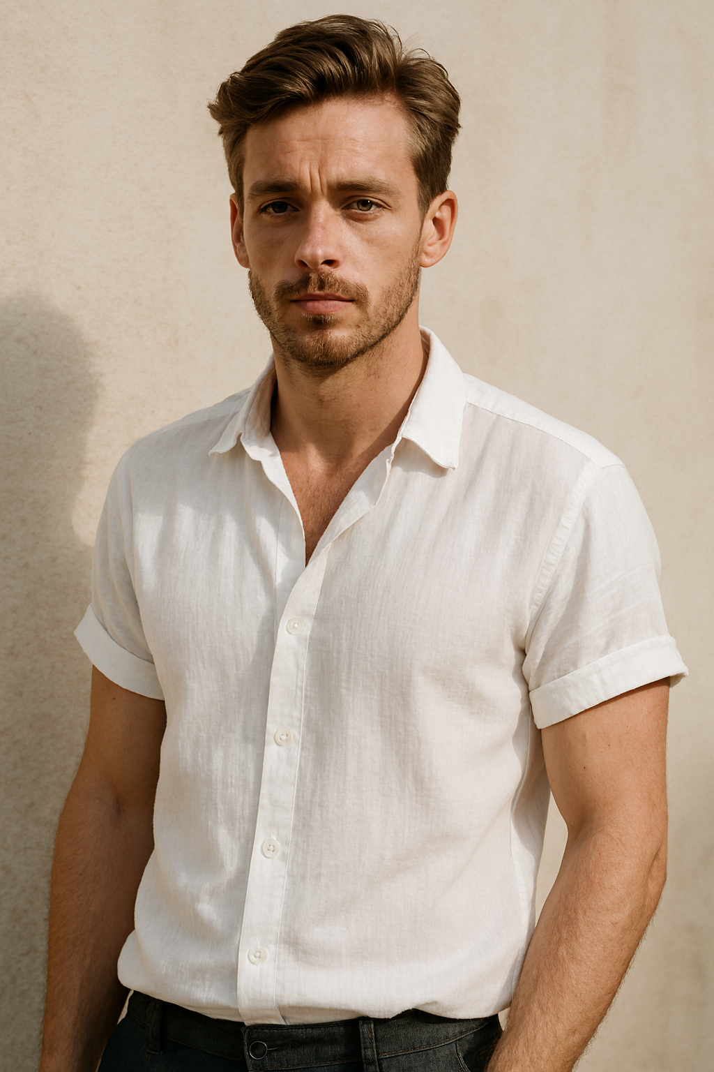 Mayfair Linen Shirt – Crisp Lines, Effortless Poise