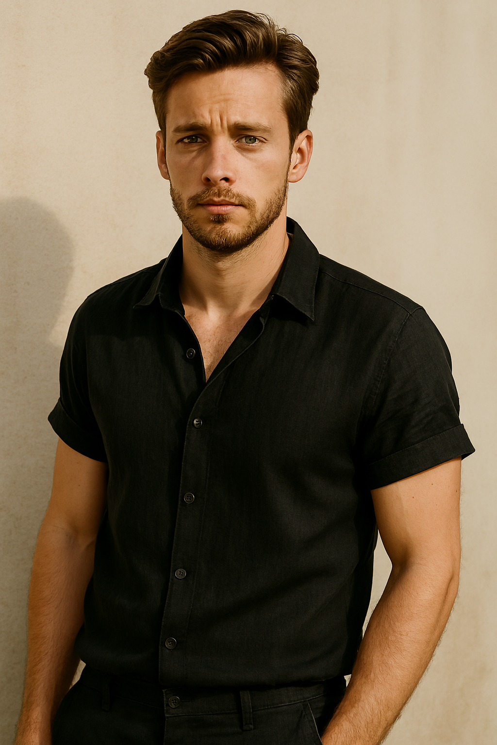 Mayfair Linen Shirt – Crisp Lines, Effortless Poise